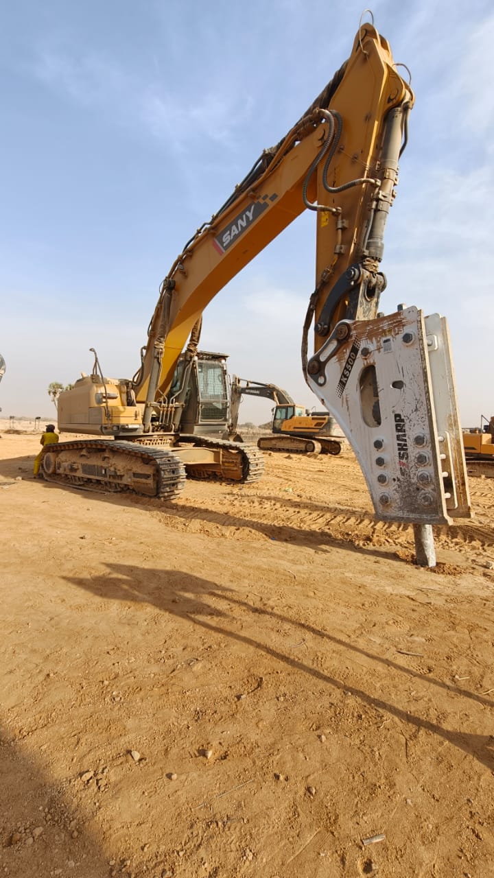 Exploration, forage et transformation - Photo de chantier